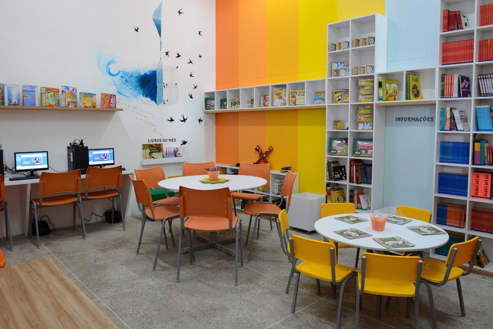 Projeto Ventos do Saber revitaliza bibliotecas em escolas do RN