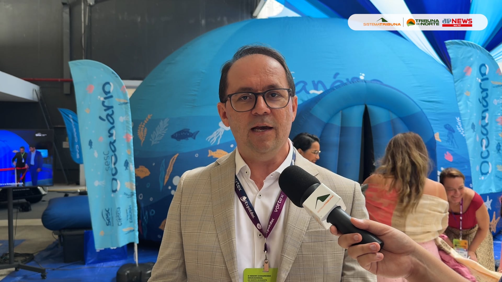 Sesc RN apresenta primeiro oceanário móvel do estado na Expoeduc 2026